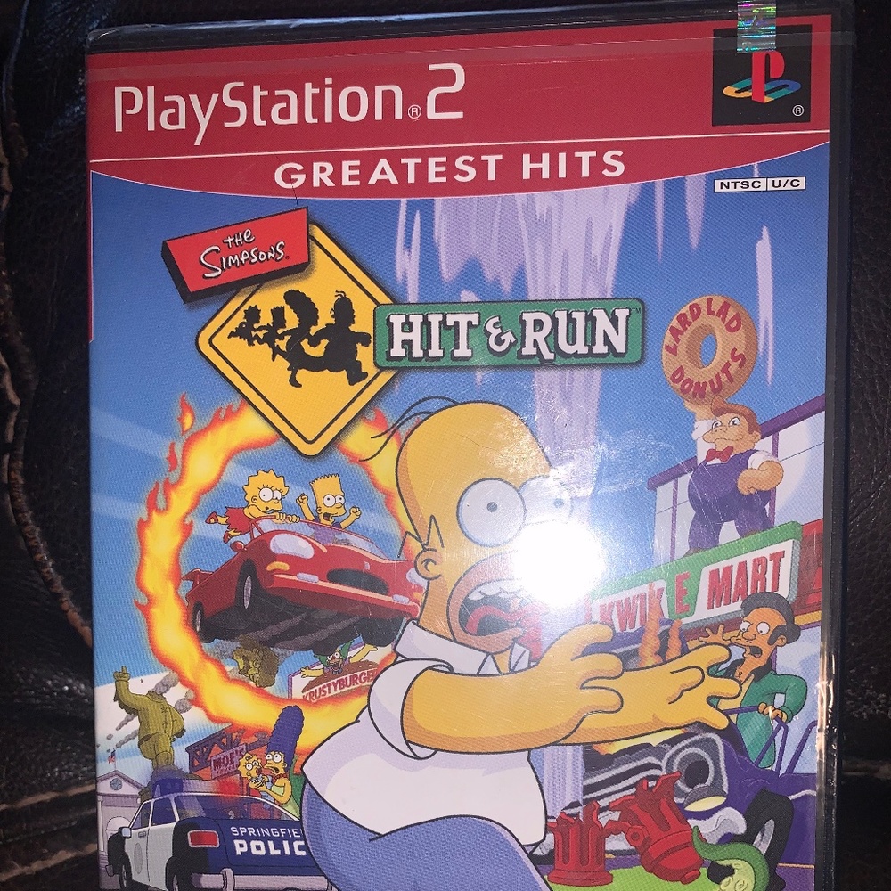 Factory Sealed The Simpsons Hit & Run PS2